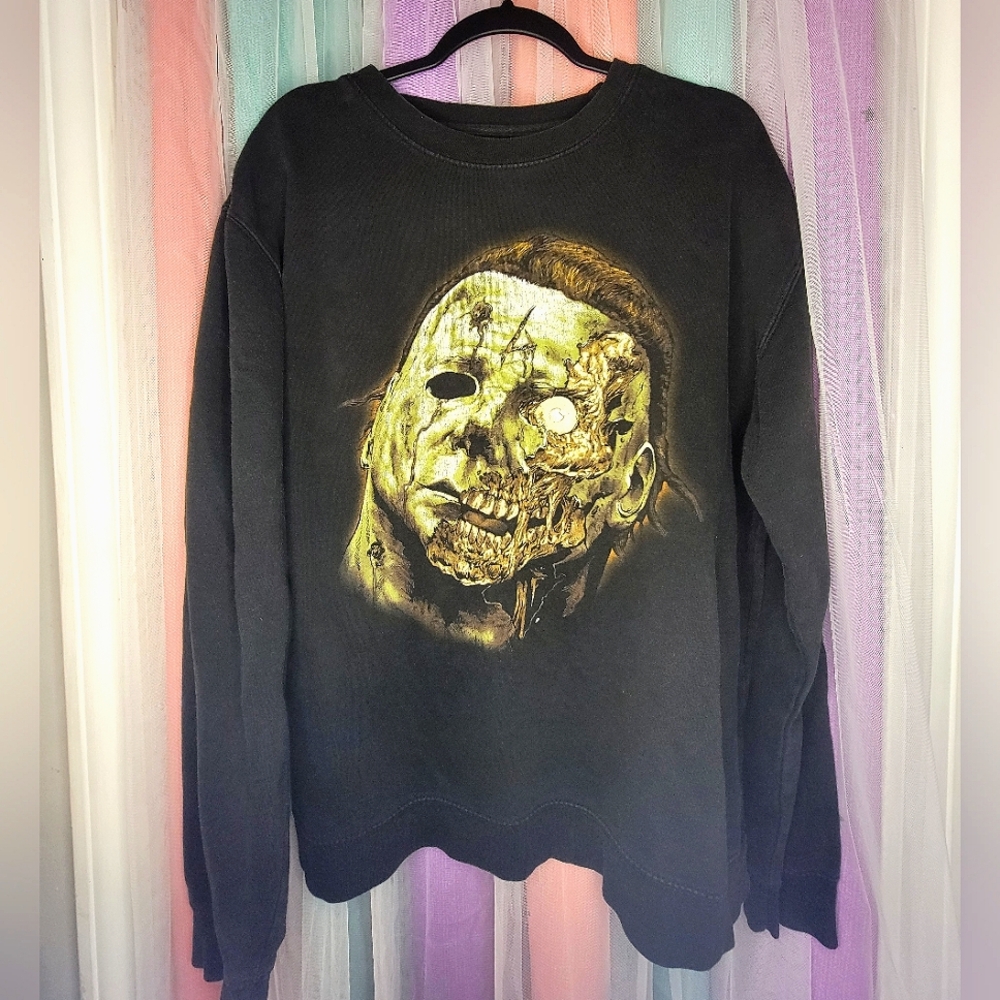 Cavity Colors Deadstock Michael Myers Halloween Rotting Boogeyman Sweater